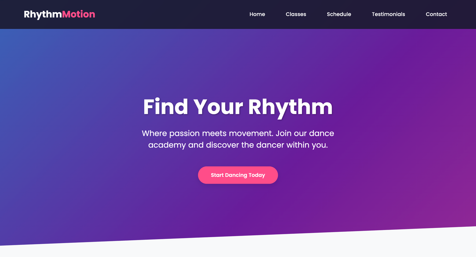 Rythm Motion project cover