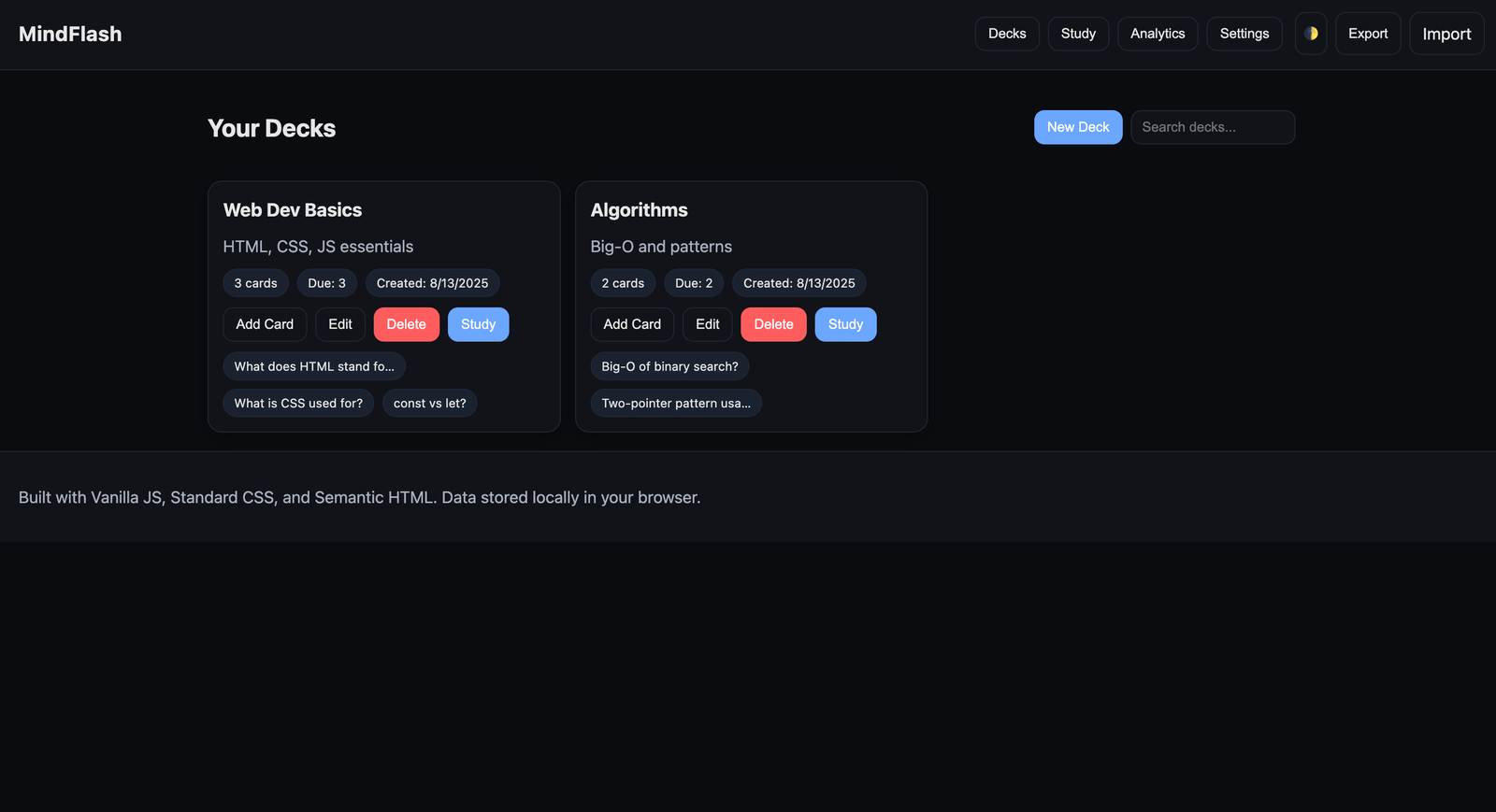 Mindflash project cover